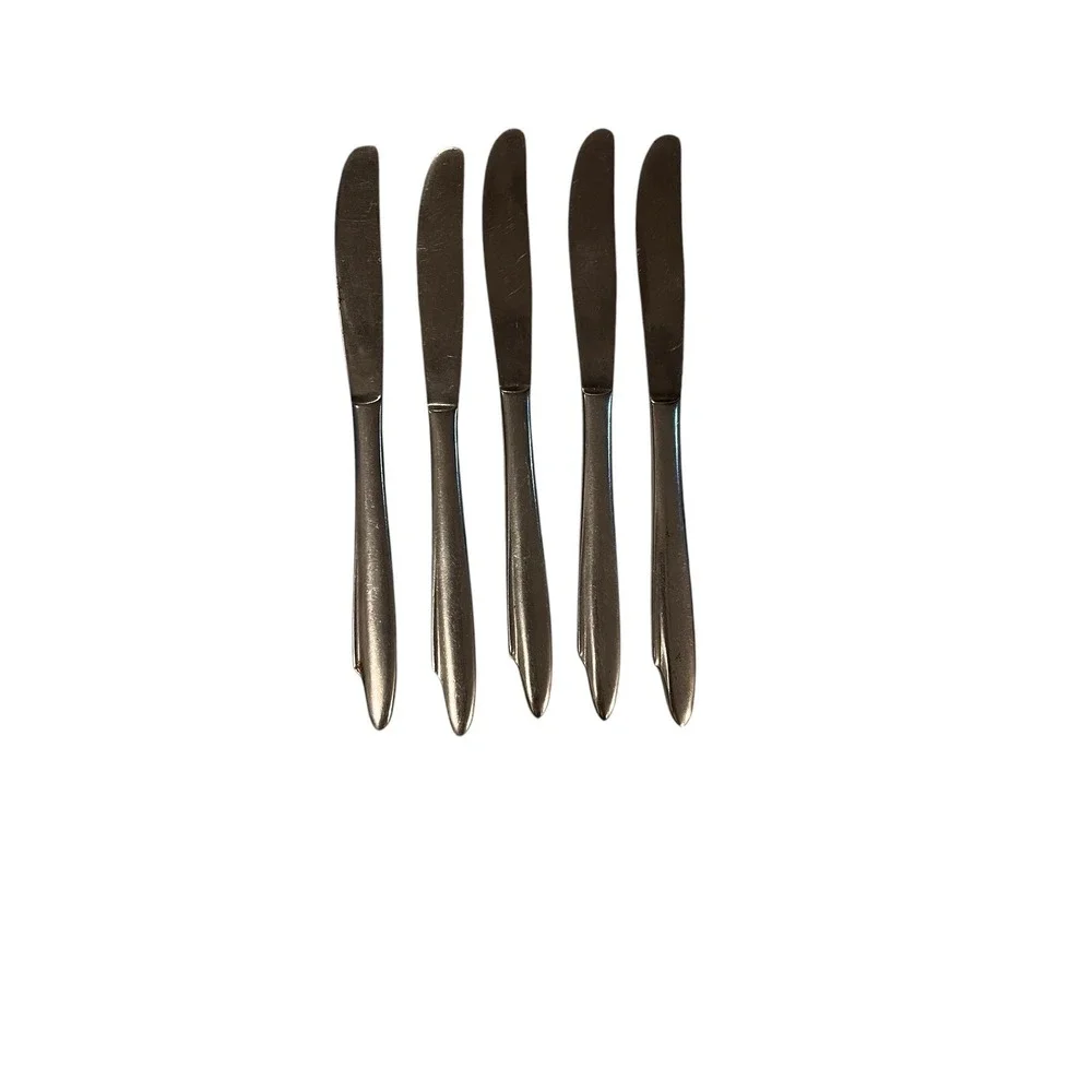 67 Pcs Vintage Stainless Steel Flatware Mid Century Modern Japan